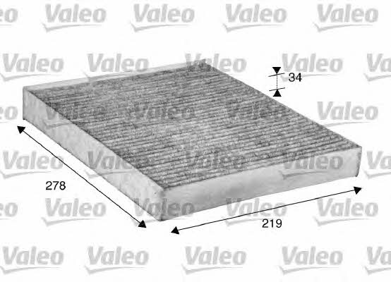 Valeo 716044 Activated Carbon Cabin Filter 716044: Buy near me in Poland at 2407.PL - Good price!