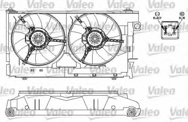 Valeo 696212 Двигун вентилятора охолодження радіатору 696212: Приваблива ціна - Купити у Польщі на 2407.PL!