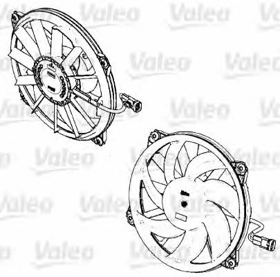 Valeo 696326 Вентилятор радіатора охолодження 696326: Приваблива ціна - Купити у Польщі на 2407.PL!