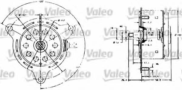 Valeo 698007 Silnik wentylatora chłodzenia chłodnicy 698007: Dobra cena w Polsce na 2407.PL - Kup Teraz!