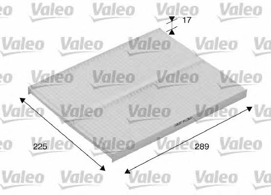 Valeo 698167 Filter, interior air 698167: Buy near me in Poland at 2407.PL - Good price!