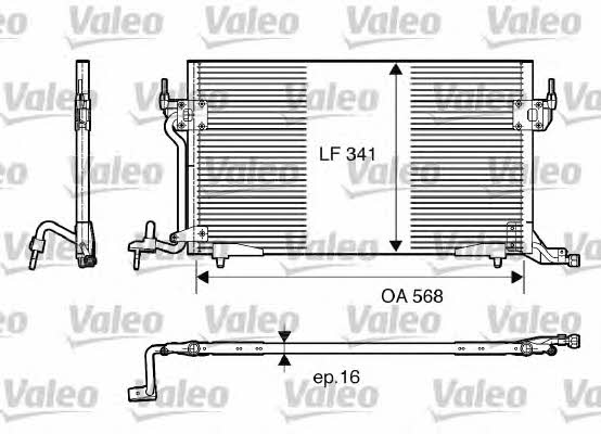 Valeo 817230 Радиатор кондиционера (Конденсатор) 817230: Отличная цена - Купить в Польше на 2407.PL!