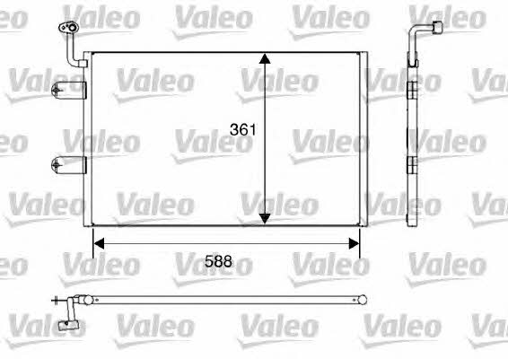 Valeo 817245 Радиатор кондиционера (Конденсатор) 817245: Отличная цена - Купить в Польше на 2407.PL!