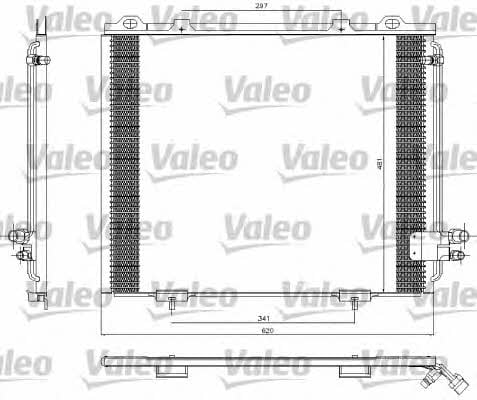 Valeo 817252 Радиатор кондиционера (Конденсатор) 817252: Отличная цена - Купить в Польше на 2407.PL!