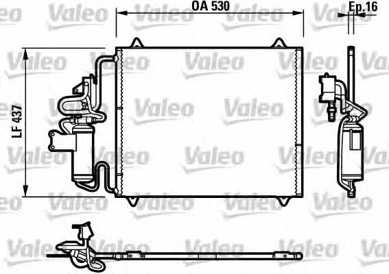 Valeo 817269 Радиатор кондиционера (Конденсатор) 817269: Отличная цена - Купить в Польше на 2407.PL!