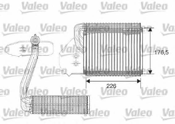 Valeo 817329 Air conditioner evaporator 817329: Buy near me in Poland at 2407.PL - Good price!