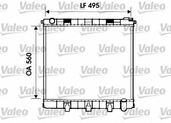 Valeo 732402 Радіатор охолодження двигуна 732402: Купити у Польщі - Добра ціна на 2407.PL!