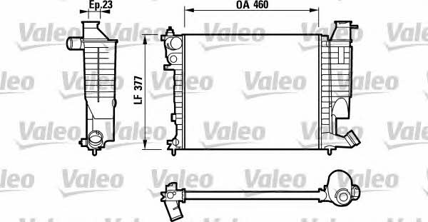 Valeo 732534 Радиатор охлаждения двигателя 732534: Отличная цена - Купить в Польше на 2407.PL!