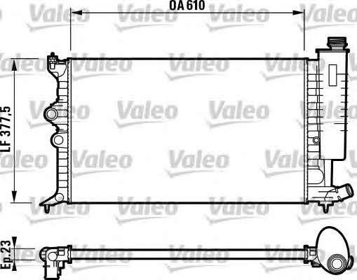 Valeo 732597 Chłodnica, układ chłodzenia silnika 732597: Dobra cena w Polsce na 2407.PL - Kup Teraz!