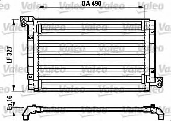 Valeo 817384 Радиатор кондиционера (Конденсатор) 817384: Отличная цена - Купить в Польше на 2407.PL!