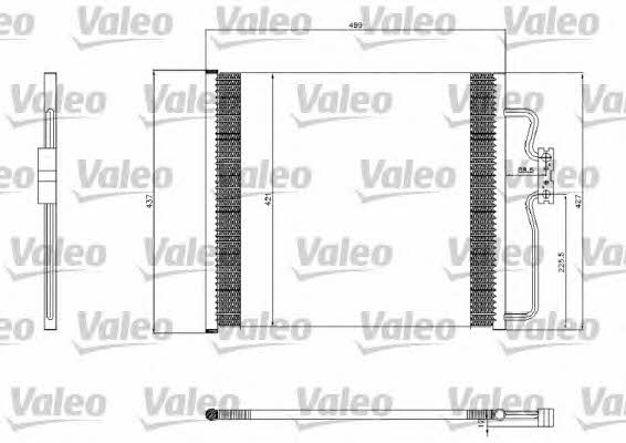 Valeo 817406 Радиатор кондиционера (Конденсатор) 817406: Отличная цена - Купить в Польше на 2407.PL!