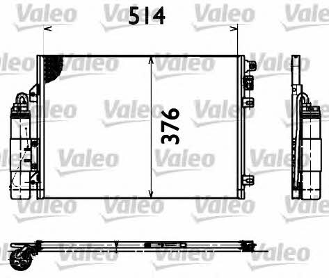 Valeo 817428 Радіатор кондиціонера (Конденсатор) 817428: Купити у Польщі - Добра ціна на 2407.PL!