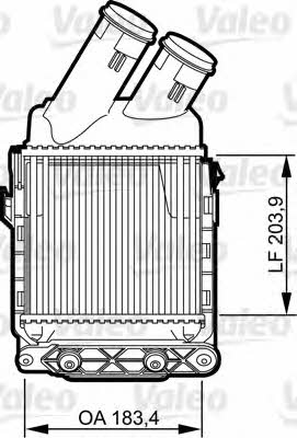 Valeo 817490 Intercooler, charger 817490: Buy near me in Poland at 2407.PL - Good price!