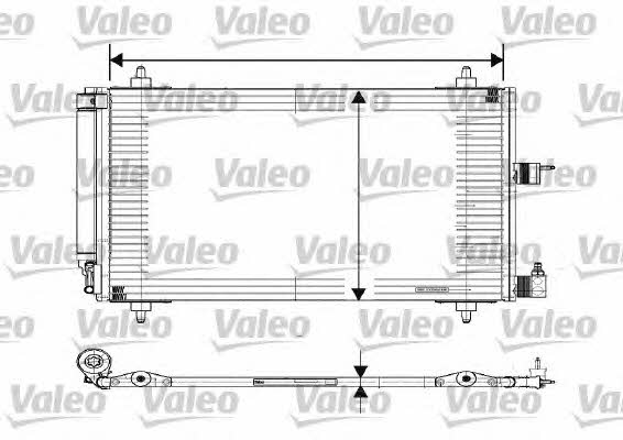 Valeo 817508 Радиатор кондиционера (Конденсатор) 817508: Отличная цена - Купить в Польше на 2407.PL!