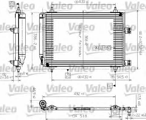 Valeo 817526 Cooler Module 817526: Buy near me at 2407.PL in Poland at an Affordable price!