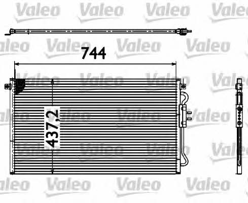 Valeo 817582 Радіатор кондиціонера (Конденсатор) 817582: Приваблива ціна - Купити у Польщі на 2407.PL!