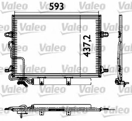 Valeo 817583 Радиатор кондиционера (Конденсатор) 817583: Отличная цена - Купить в Польше на 2407.PL!