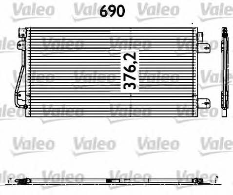 Valeo 817601 Радиатор кондиционера (Конденсатор) 817601: Купить в Польше - Отличная цена на 2407.PL!