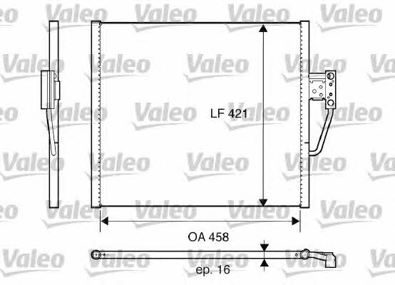 Valeo 817607 Радиатор кондиционера (Конденсатор) 817607: Отличная цена - Купить в Польше на 2407.PL!