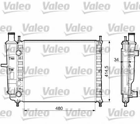 Valeo 732788 Chłodnica, układ chłodzenia silnika 732788: Dobra cena w Polsce na 2407.PL - Kup Teraz!