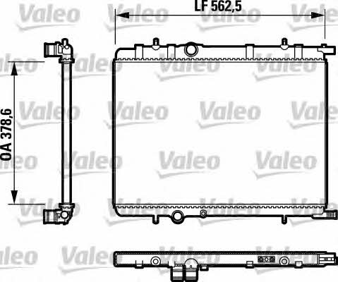 Valeo 732892 Radiator, engine cooling 732892: Buy near me at 2407.PL in Poland at an Affordable price!