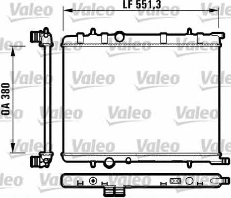 Valeo 732908 Radiator, engine cooling 732908: Buy near me in Poland at 2407.PL - Good price!