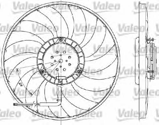 Valeo 698609 Nabe, Lüfterrad-Motorkühlung 698609: Kaufen Sie zu einem guten Preis in Polen bei 2407.PL!