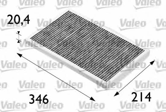 Valeo 698684 Activated Carbon Cabin Filter 698684: Buy near me in Poland at 2407.PL - Good price!