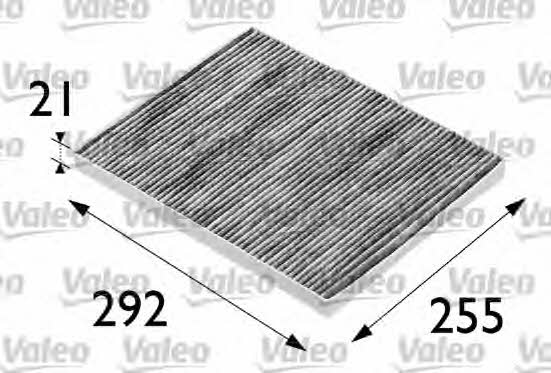 Valeo 698688 Activated Carbon Cabin Filter 698688: Buy near me in Poland at 2407.PL - Good price!