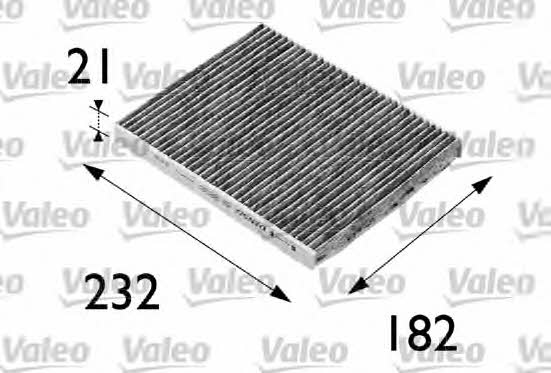 Valeo 698692 Activated Carbon Cabin Filter 698692: Buy near me in Poland at 2407.PL - Good price!