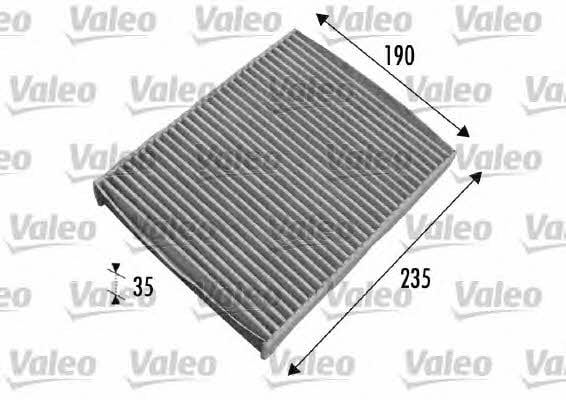 Valeo 698693 Activated Carbon Cabin Filter 698693: Buy near me in Poland at 2407.PL - Good price!