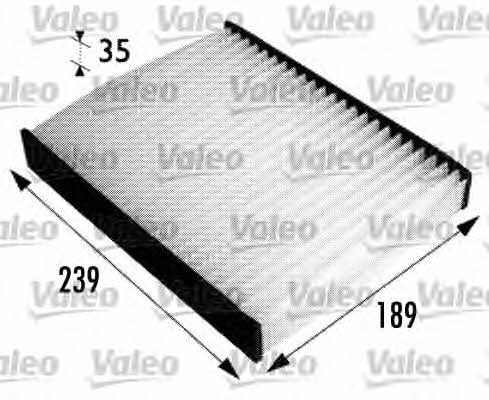 Valeo 698694 Filter, Innenraumluft 698694: Kaufen Sie zu einem guten Preis in Polen bei 2407.PL!