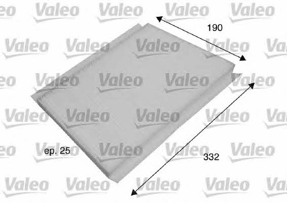 Valeo 698701 Filter, Innenraumluft 698701: Kaufen Sie zu einem guten Preis in Polen bei 2407.PL!