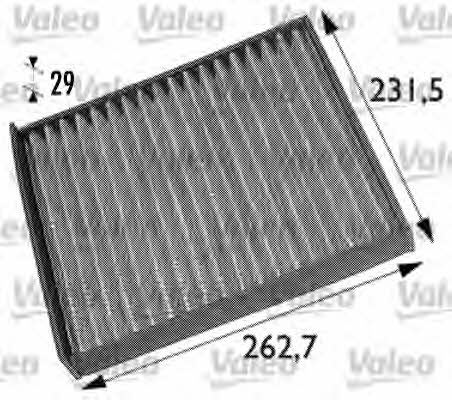 Valeo 698708 Activated Carbon Cabin Filter 698708: Buy near me at 2407.PL in Poland at an Affordable price!
