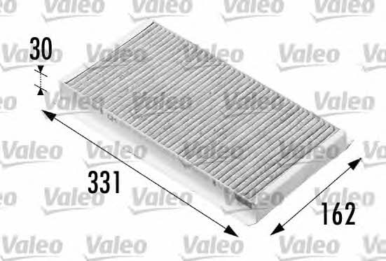 Valeo 698710 Activated Carbon Cabin Filter 698710: Buy near me in Poland at 2407.PL - Good price!