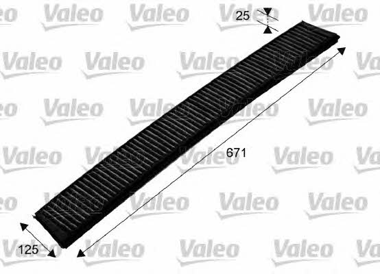 Valeo 698750 Activated Carbon Cabin Filter 698750: Buy near me in Poland at 2407.PL - Good price!
