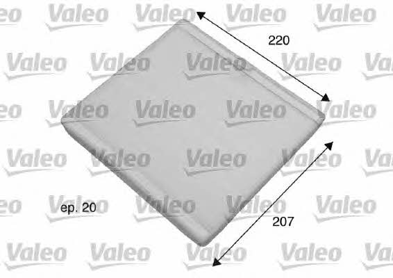 Valeo 698769 Filter, interior air 698769: Buy near me in Poland at 2407.PL - Good price!