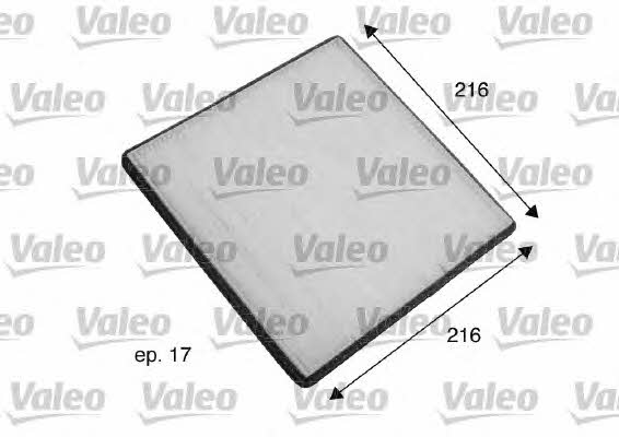 Valeo 698796 Filter, interior air 698796: Buy near me in Poland at 2407.PL - Good price!