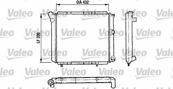 Valeo 730013 Radiator, engine cooling 730013: Buy near me at 2407.PL in Poland at an Affordable price!