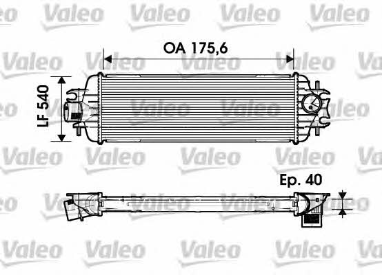 Valeo 817636 Intercooler, charger 817636: Buy near me in Poland at 2407.PL - Good price!