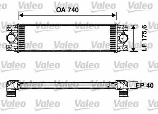 Valeo 817637 Intercooler, charger 817637: Buy near me in Poland at 2407.PL - Good price!