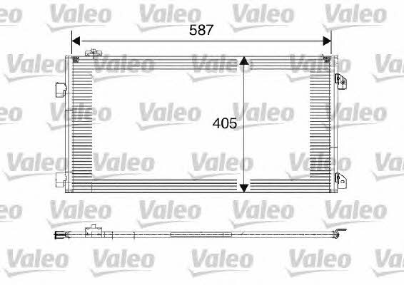 Valeo 817646 Радиатор кондиционера (Конденсатор) 817646: Отличная цена - Купить в Польше на 2407.PL!