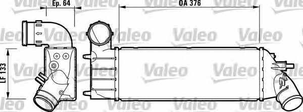 Valeo 817650 Intercooler, charger 817650: Buy near me in Poland at 2407.PL - Good price!