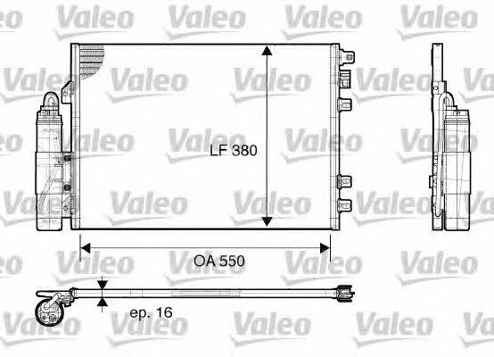 Valeo 817661 Радиатор кондиционера (Конденсатор) 817661: Купить в Польше - Отличная цена на 2407.PL!