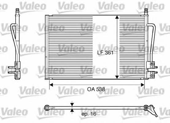 Valeo 817664 Радиатор кондиционера (Конденсатор) 817664: Отличная цена - Купить в Польше на 2407.PL!