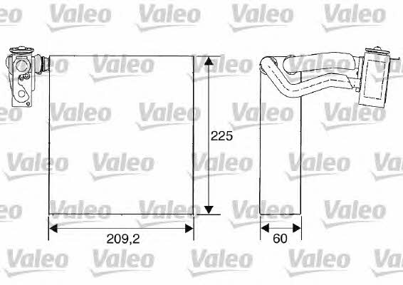 Valeo 817681 Испаритель кондиционера 817681: Купить в Польше - Отличная цена на 2407.PL!