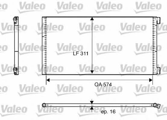 Valeo 817684 Радиатор кондиционера (Конденсатор) 817684: Отличная цена - Купить в Польше на 2407.PL!