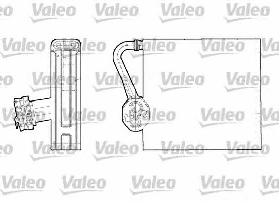 Valeo 817709 Air conditioner evaporator 817709: Buy near me in Poland at 2407.PL - Good price!
