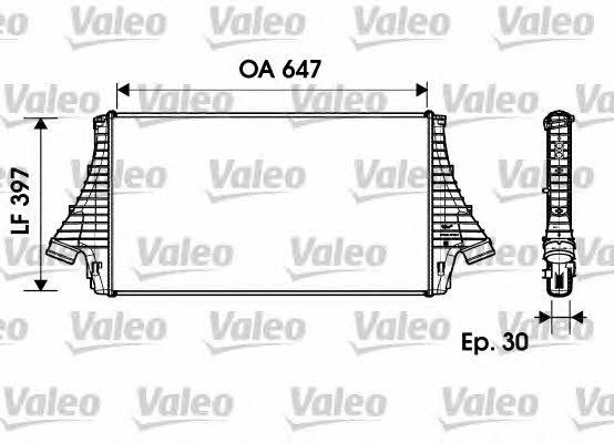 Valeo 817729 Intercooler, charger 817729: Buy near me in Poland at 2407.PL - Good price!