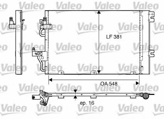 Valeo 817839 Радиатор кондиционера (Конденсатор) 817839: Отличная цена - Купить в Польше на 2407.PL!